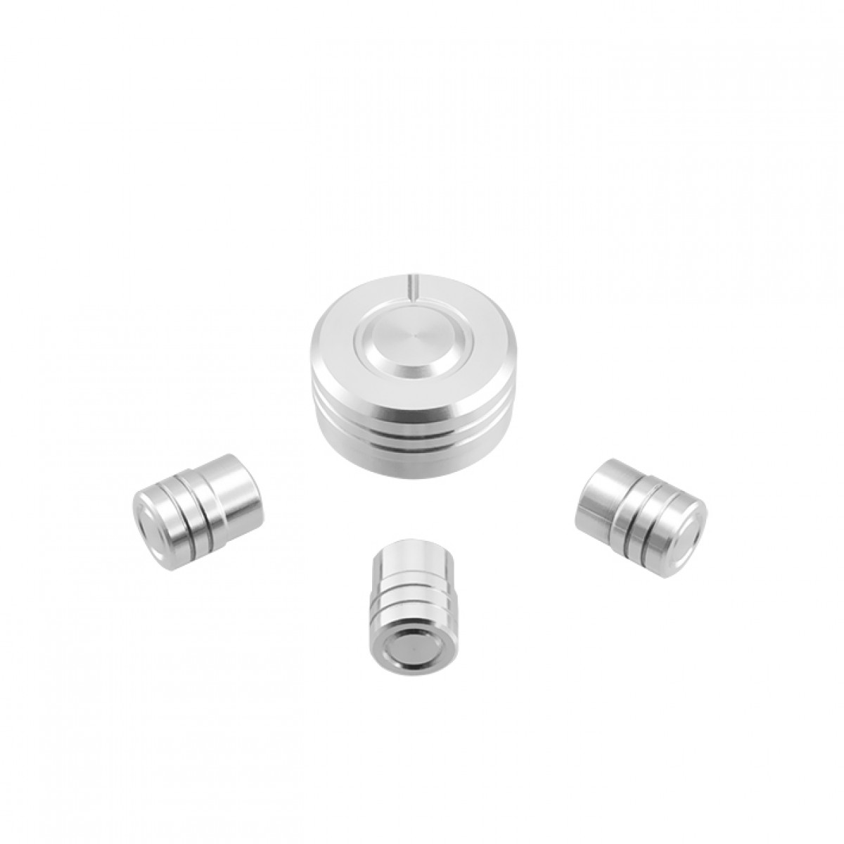 Heater Panel (HVAC) Aluminium Knobs NON-A/C Full SET 